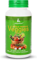 Veggie Supplement Premium Ingredients Natural – 90 Total Vegetarian Capsules | Balance of Natural 18 Whole Veggie Blend | Fresh Superfood Formula with Vitamins and Minerals