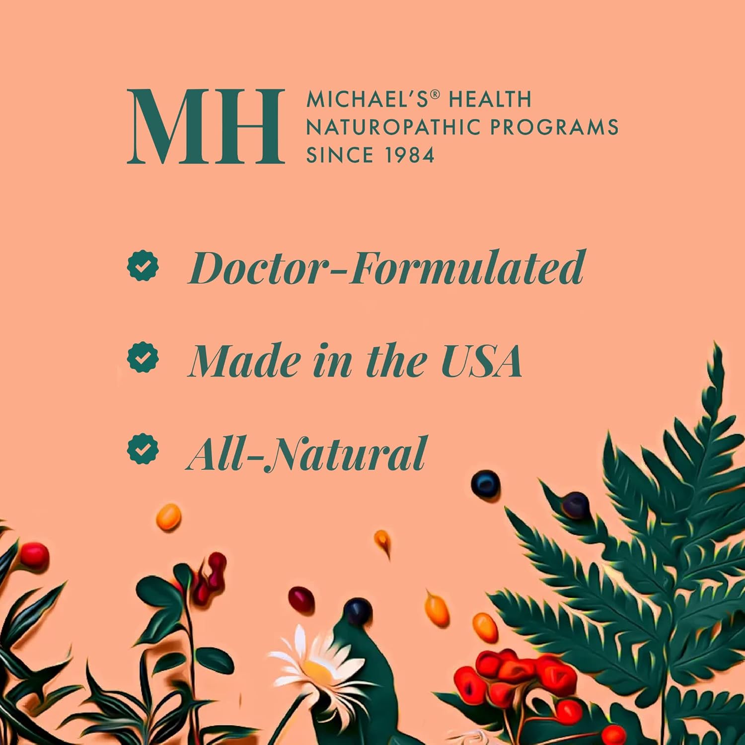 MICHAEL'S Health Naturopathic Programs Blood Pressure Factors - 90 Vegetarian Tablets - Provides Fluid Balance Support - Kosher - 30 Servings
