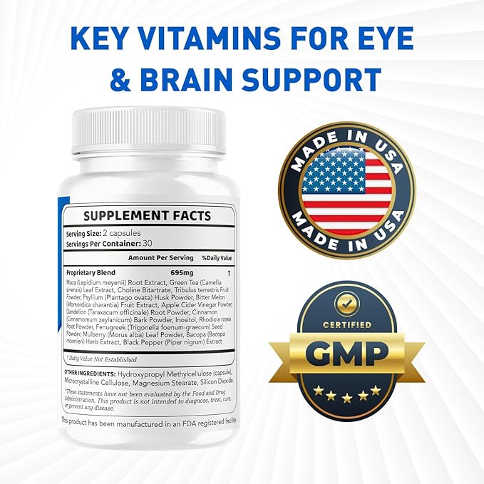 (3 Pack) Sight Flow Eye Capsules Advanced Formula - Official SightFlow Pills Premium Support Supplement All Natural Ingredients Vitamins for Eye Health and Wellness Formula, 180 Capsules for 3 Months