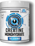 Ekkovision Creatine Monohydrate Powder, Micronized, Pre Workout & Post Workout Supplement for Men & Women - White Lightning, 1.06 Pound (Pack of 1)