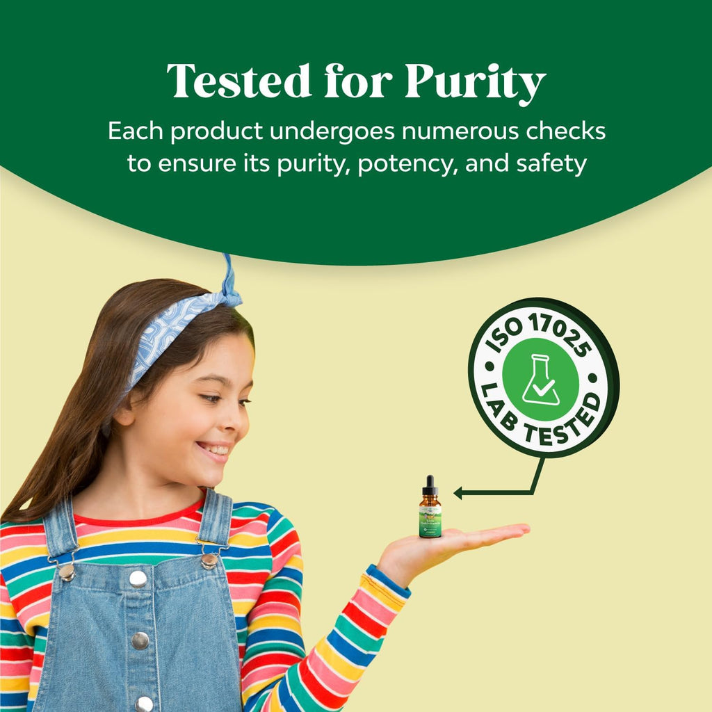 Natures Craft Liquid Multivitamin for Kids Immunity Support - Yummy Toddler Supplement with a C D3 E B6 and Vitamins of All Ages High Absorption