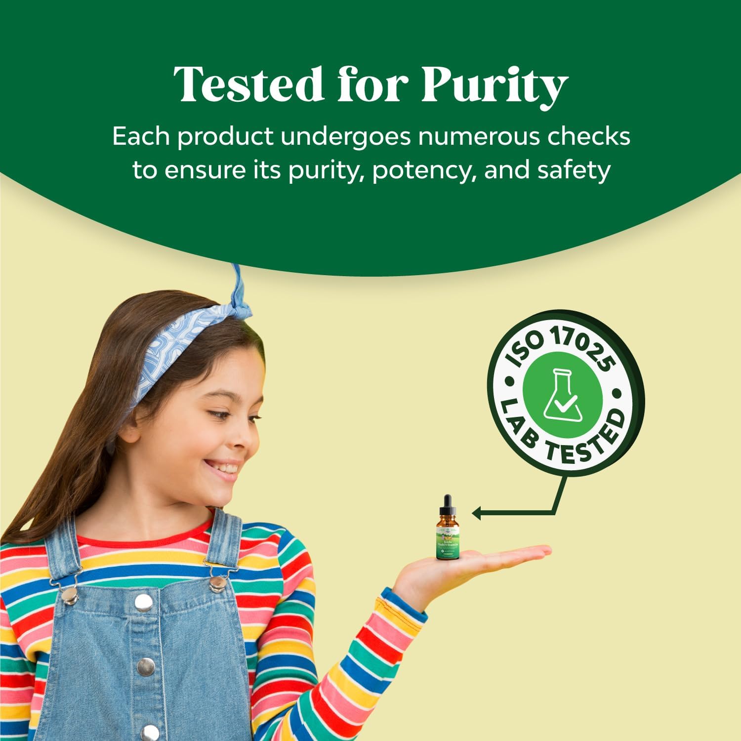 Natures Craft Liquid Multivitamin for Kids Immunity Support - Yummy Toddler Supplement with a C D3 E B6 and Vitamins of All Ages High Absorption