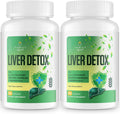Liver Cleanse Detox & Repair – 25-in-1 Herbal Liver Support Milk Thistle Supplement - TUDCA, NAC, Chanca Piedra, Artichoke, Beet Root – Supports Liver Cleanse & Gut Health – 120 Vegan Capsules