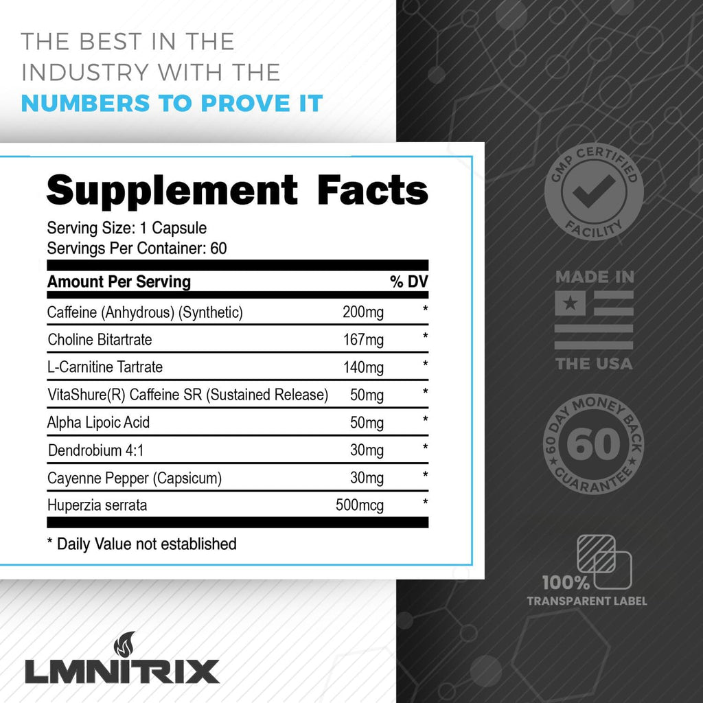 Burnz EXT - Extreme Thermogenic Fat Burner - Powerful Weight Managment Aid, Stronger Than Most Diet Pills - True Plateau Destroyer - Lose Weight Fast for Men and Women - Real Results - 60ct