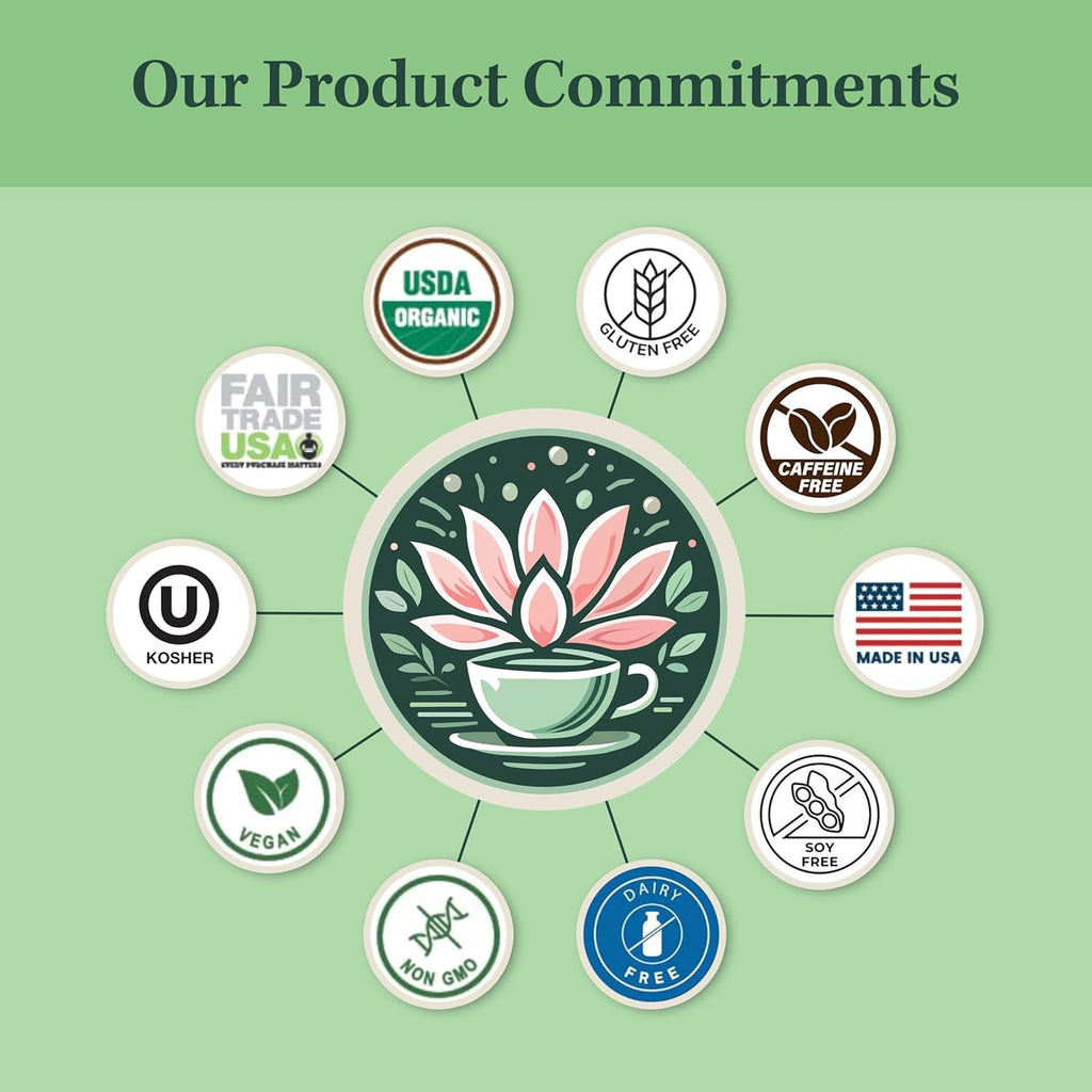 Jade Tea - Organic First Trimester Tea - Nurturing Pregnancy Tea | First Bloom | Gentle Morning Sickness Relief & Foundational Prenatal Nutrition | Caffeine-Free | Made In USA (Cinnamon)