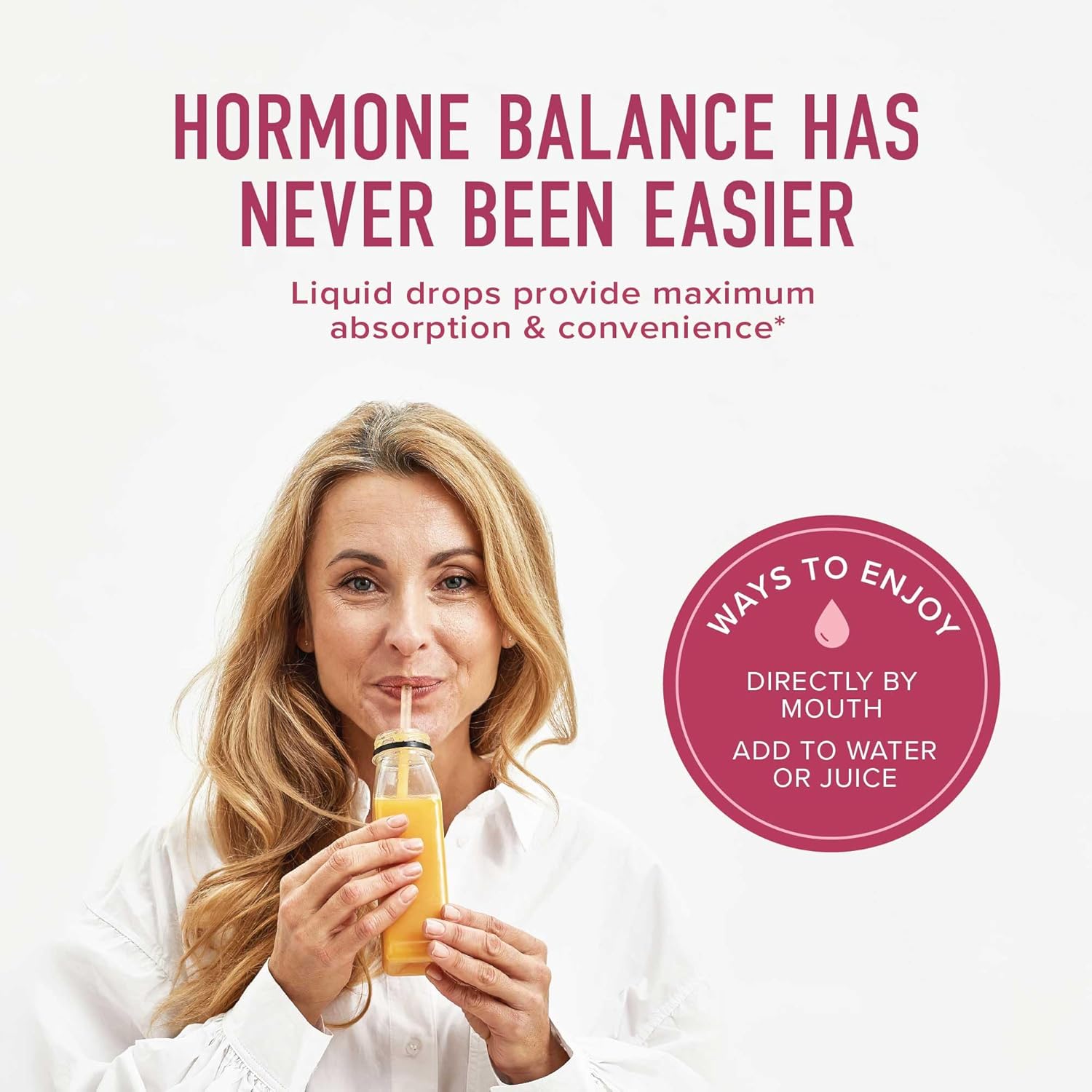Hormone Balance Liquid Drops | with Black Cohosh, Stinging Nettle, Red Raspberry Leaf, Chasteberry & More | Menopause, Hot Flash, & PMS Relief Menstrual Herbal Support Tincture | Vegan Formula | 2oz
