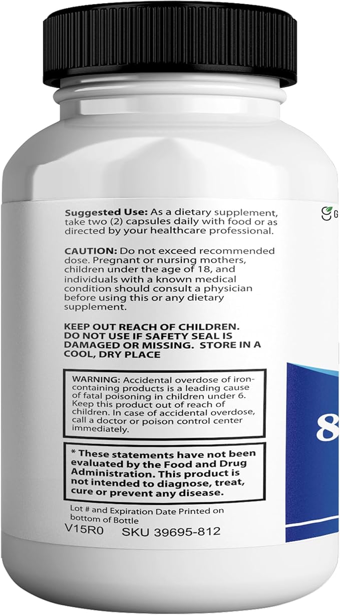 Cognicare Pro Max Brain Support Supplement Improve Memory & Focus Healthy Clear Brain Fog & Boost Cognitive Function - 60 Natural Capsules