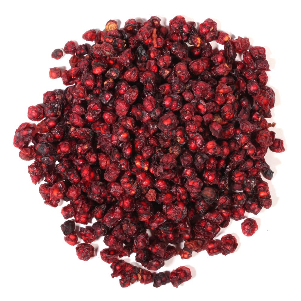 EidolonGreen [China Medicinal Herb] Dried Schisandra Berries (Schisandra/Wuweizi) – 100% Natural Five-Flavor Fruit Herbal Tea, 3 oz (88g)