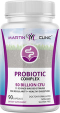 Probiotic for Gut Health & Immune Support — Daily Digestive Balance, Bloating Relief & Better Nutrient Absorption — 60 Capsules