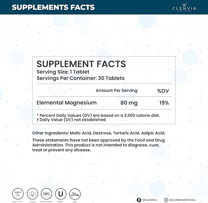 Molecular Hydrogen Tablets with Magnesium – 12 PPM Hydrogen Water Tablets for Drinking Water – Antioxidant Support for Cellular Energy, Recovery & Mental Clarity – Non-GMO, Unflavored (30 Tablets)