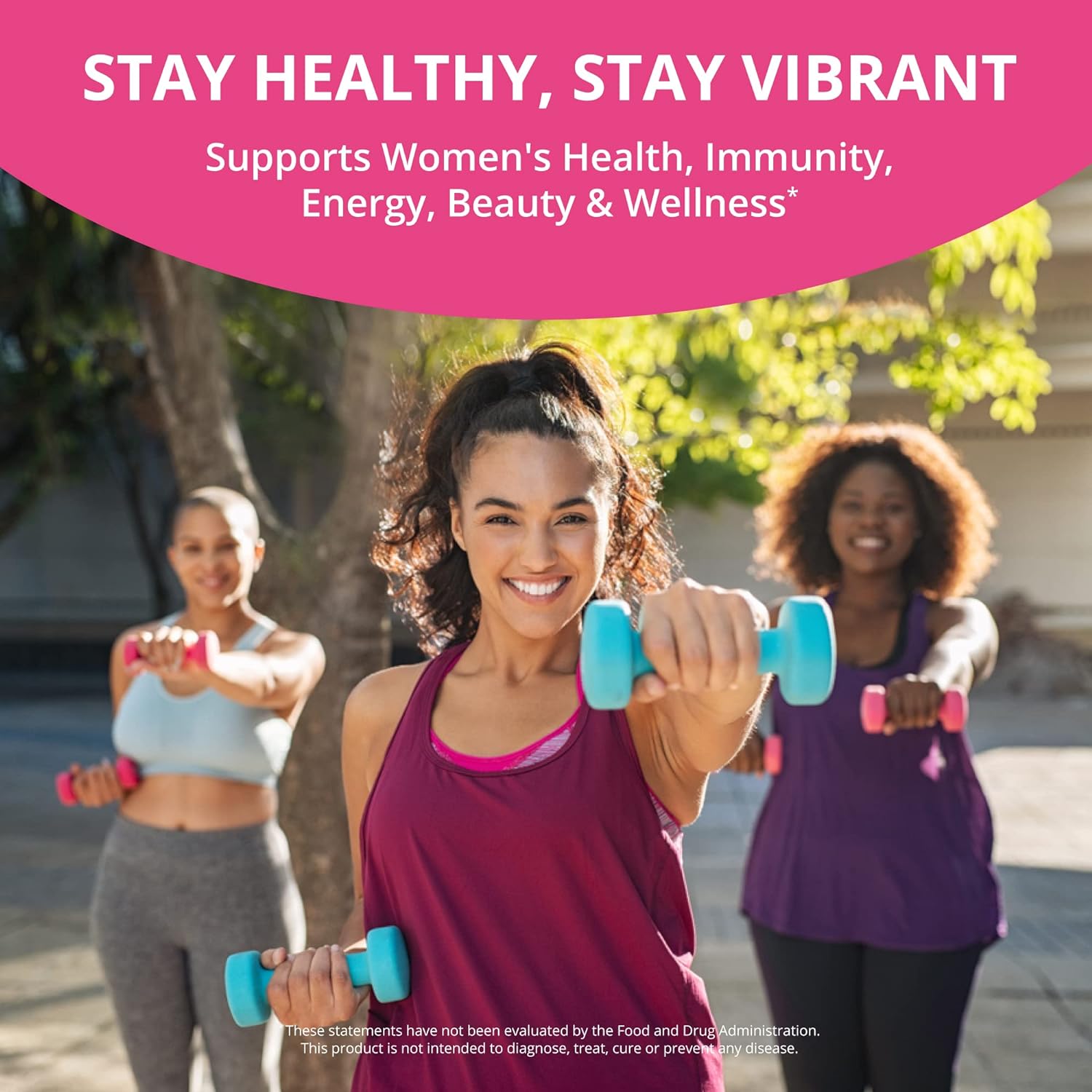 Multivitamin for Women with 39 Key Nutrients, Essential Vitamins, Minerals, Horny Goat Weed, Maca, Wild Yam, Red Clover, Cranberry, Arginine, Herbal Supplement | 60 Vegan Capsules | 1 Month Supply