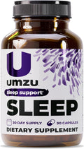 UMZU Sleep Magnesium Glycinate Supplement, (30 Day Supply) – with GABA L-Theanine Zinc & Herbal Extracts – Magnesium Glycinate for Sleep Relaxation Calm Mood & L-Theanine Nightly Wellness Support