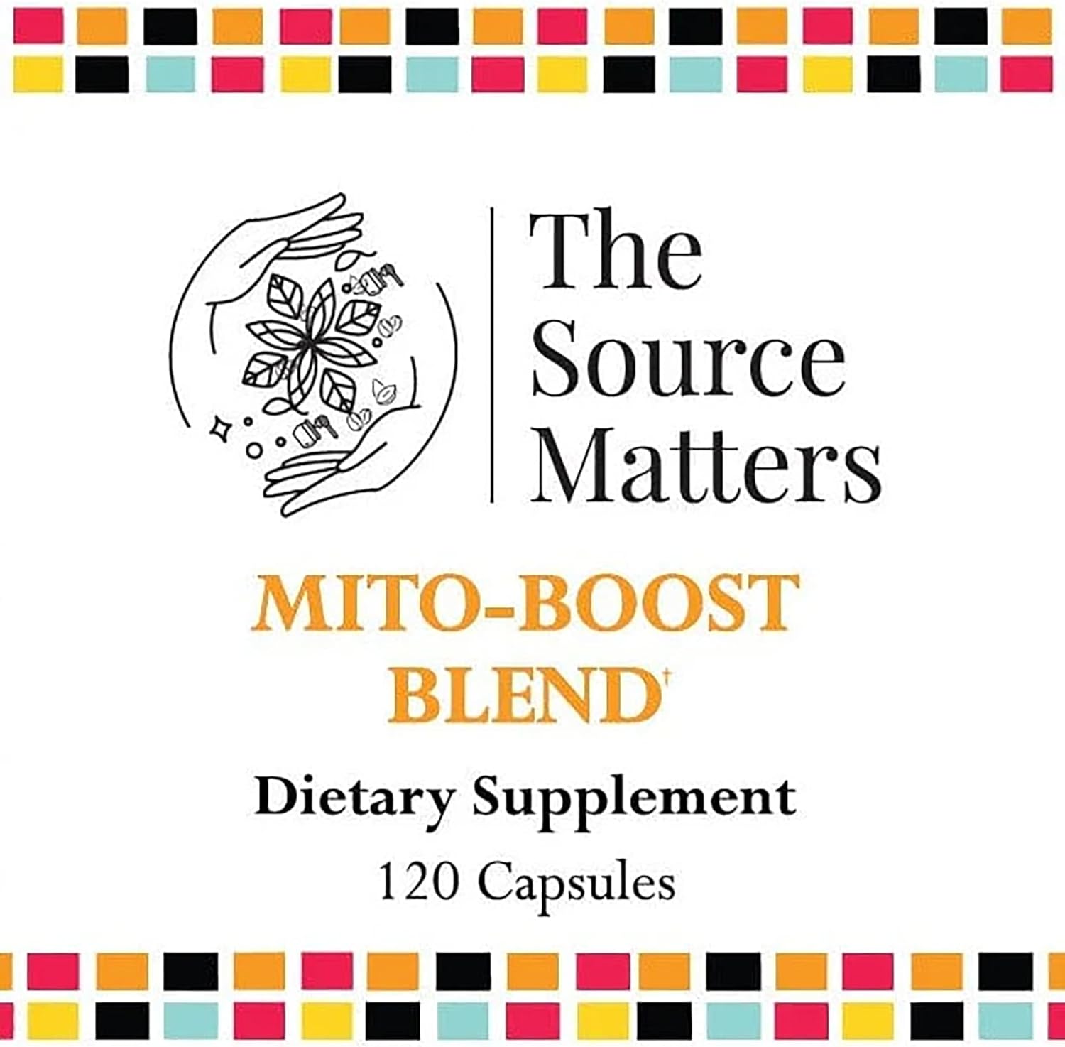Mito-Boost Blend Dietary Supplement | Cellular Energy and Anti-Aging, Nutrient Daily Support with Antioxidants, Detox Pathway Management, Immune System Maintenance (120 Capsules)