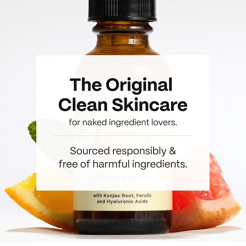 Mad Hippie Vitamin C Serum for Face – Hyaluronic Acid, Ferulic Acid & Vitamin E, Anti-Aging, Glow Up Essentials, Cruelty-Free Skin Care, 1.02 Oz