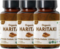 Haritaki 120 Tablets – USDA Organic Terminalia Chebula – Supports Digestion & Detoxification* - Pack of 3