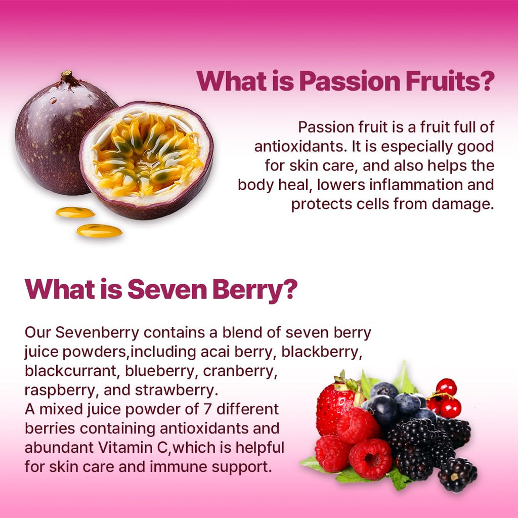 KAYFOOD-Kombucha-Peach-Garden-Daily Zero Sugar, Diet, Gut Healthy Sparkling Beverage, Fermented Korean Drinks for Iced, Hot, Workout Tea (10ST) (10ST, Passion Fruit&berry)