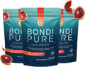 Bondi Pure - Daily Health & Detox Drink - Promote Gut Health & Energy Support During a Cleanse or Intermittent Fasting - Plant-Based Fibers, Alkalizing Super Greens - Blood Orange (3-Pack)