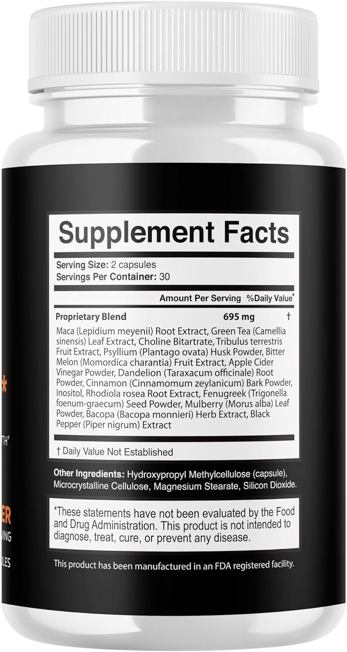 (5 Pack) Alpha Fuel Pro - AlphaFuel Pro Supplement Natural Support Capsules, AlphaFuelPro Vitamin Advanced Formula, Premium Multivitamin Overall Health Wellness - 300 Capsules for 5 Months