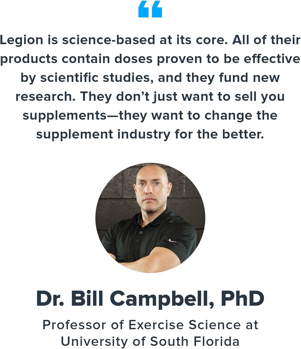LEGION Pulse Pre Workout - All Natural Nitric Oxide Preworkout Drink to Boost Energy, Creatine Free, Naturally Sweetened, Beta Alanine, Citrulline, Alpha GPC (Pink Lemonade)