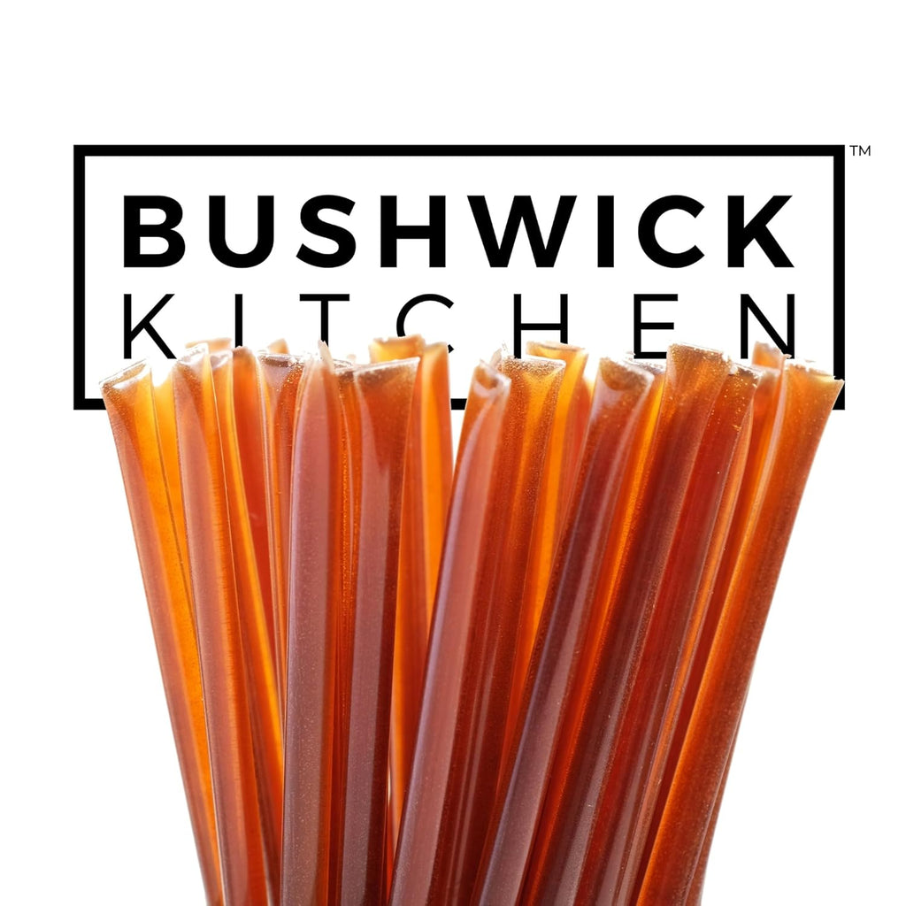 Bees Knees Meyer Lemon Raw Honey Sticks, 50 Count of Raw Honey Sticks for Tea, Made in the USA, Sweet with a Citrus Kick, Pure & All Natural, Unfiltered & Gluten Free, 50 Straws