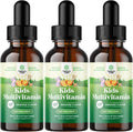 Natures Craft Liquid Multivitamin for Kids Immunity Support - Yummy Toddler Multivitamin Supplement with a C D3 E B6 and D3 Liquid Vitamins for Kids of All Ages - High Absorption (3 Pack)