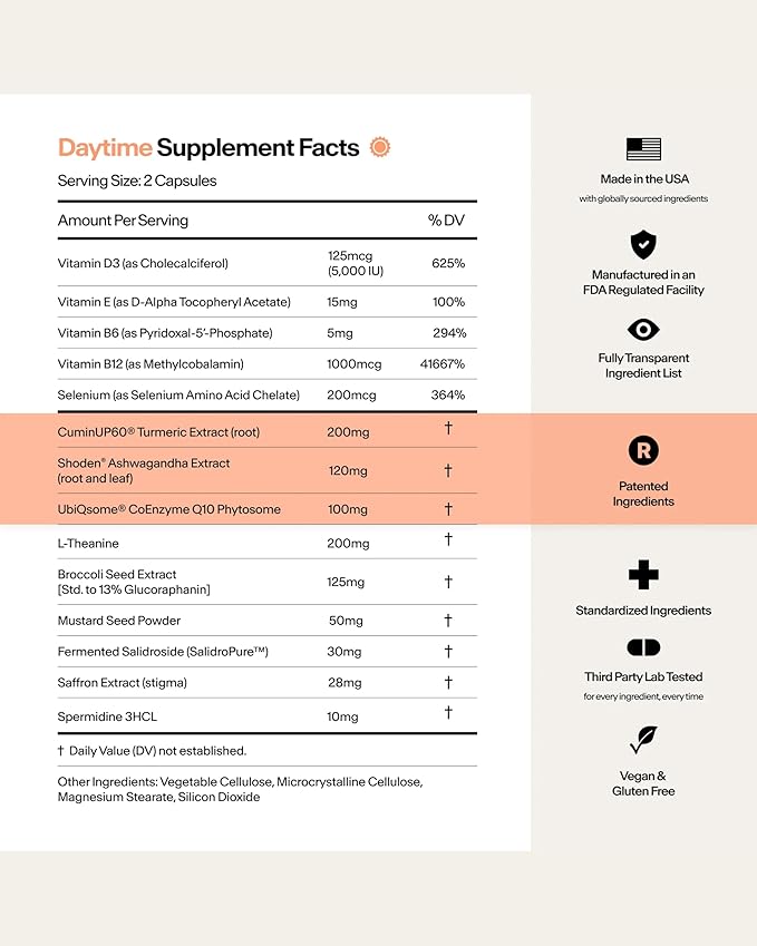Stasis Day & Night Set - Energy and Focus Supplement - Calm and Sleep Capsules to Pair with Stimulant - Promote Natural Energy Without Jitters - Magnesium for Sleep - 25 Servings