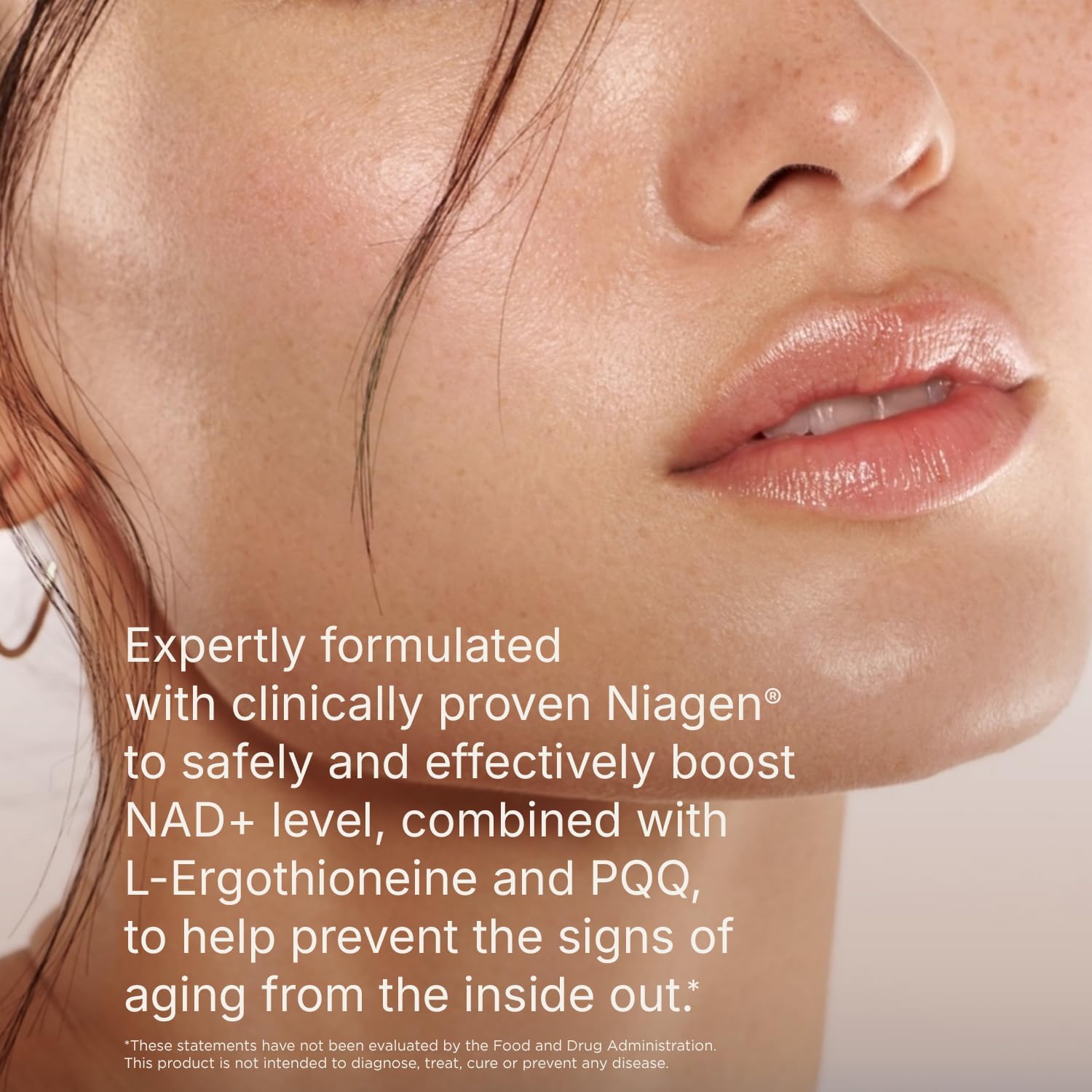 Swisse NAD+ Pro Anti-Aging | Featuring Clinically Proven 300mg Niagen® | L-Ergothioneine & PQQ | Supports Beauty, Longevity & Vitality | 30 Capsules
