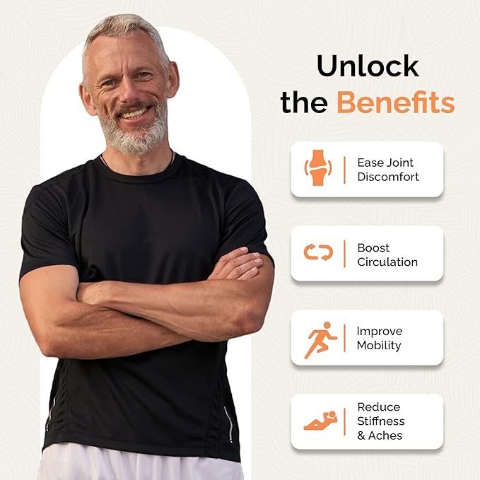 UpWellness Cartilage Revive + Joint Support Supplement for Men and Women - Powered by D-Glucosamine Sulfate, MSM, Vitamin D3, C and More - 5 Bottles