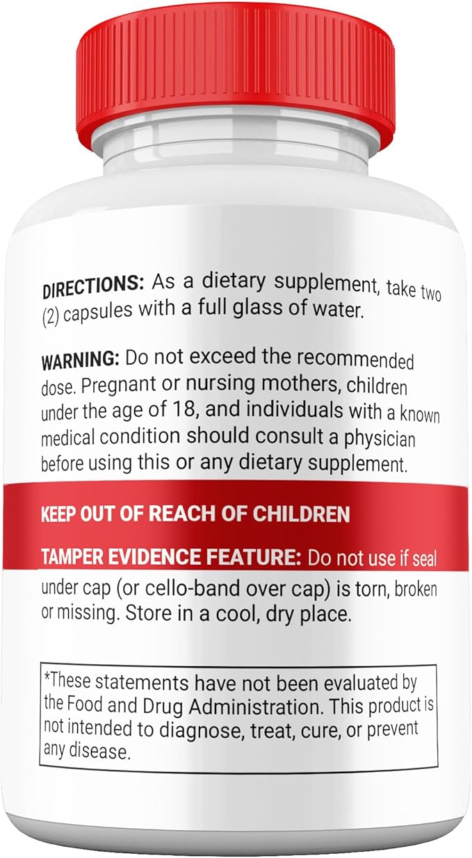 Gluco Advance Capsules, Official Premium All Natural Ingredients, Maximum Strength Pills GlucoAdvance Advanced Supplement for Men and Women Vitamins (2 Pack)