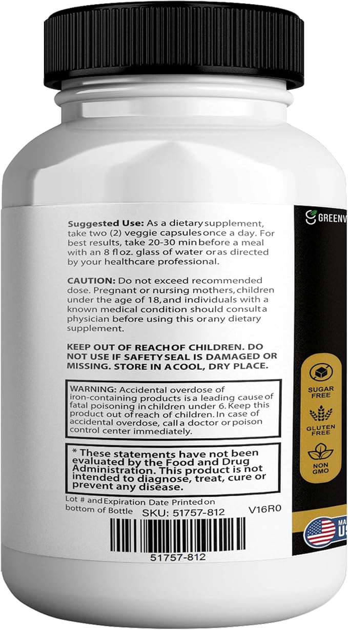 IQ Max Surge Pro Brain Supplement, Extra Strength with Herbal Ingredients, 60 Capsules, 30-Day Supply (5)