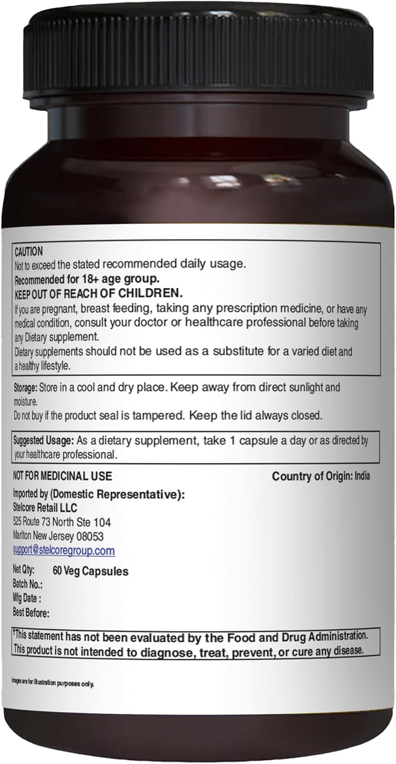 Pure Nutrition Triple Ginseng - an Unique and Effective Combination of Red Ginseng, American Ginseng and Siberian Ginseng. 790mg per Capsule | 60 Veg Caps Pack