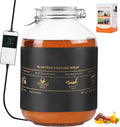 Digital Kombucha Heating Wrap with Precise Temperature Control and Timer Function - Kombucha Starter Kit, the Ideal Fermentation Heating Pad for Kombucha and Sourdough