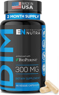 Dim Supplement 300mg Capsule - Extra Strength Diindolylmethane DIM + BioPerine - Estrogen Blocker for Men & Women - Estrogen Balance, Metabolism, Hormone, Menopause, Acne, PCOS