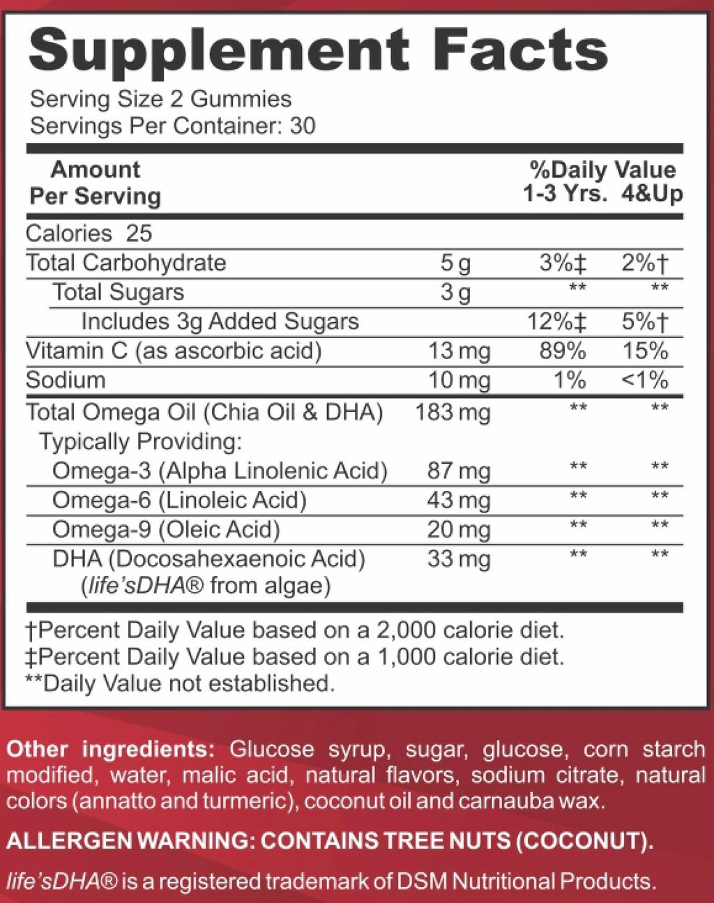 Feel Great Vitamin Co. Complete DHA Gummies for Kids | with Omega 3 6 9 + DHA, Vitamin C | Supports Healthy Brain Function, Vision & Heart Health | Gluten Free, Vegetarian | 60 Gummies