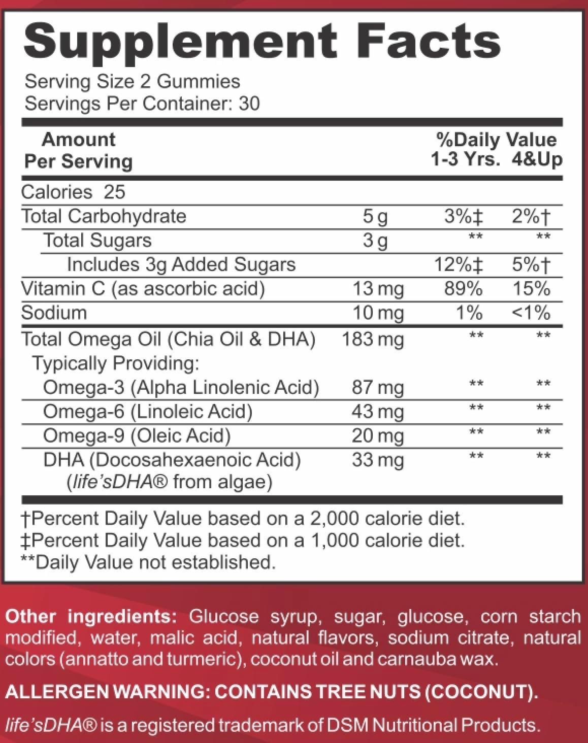 Feel Great Vitamin Co. Complete DHA Gummies for Kids | with Omega 3 6 9 + DHA, Vitamin C | Supports Healthy Brain Function, Vision & Heart Health | Gluten Free, Vegetarian | 60 Gummies