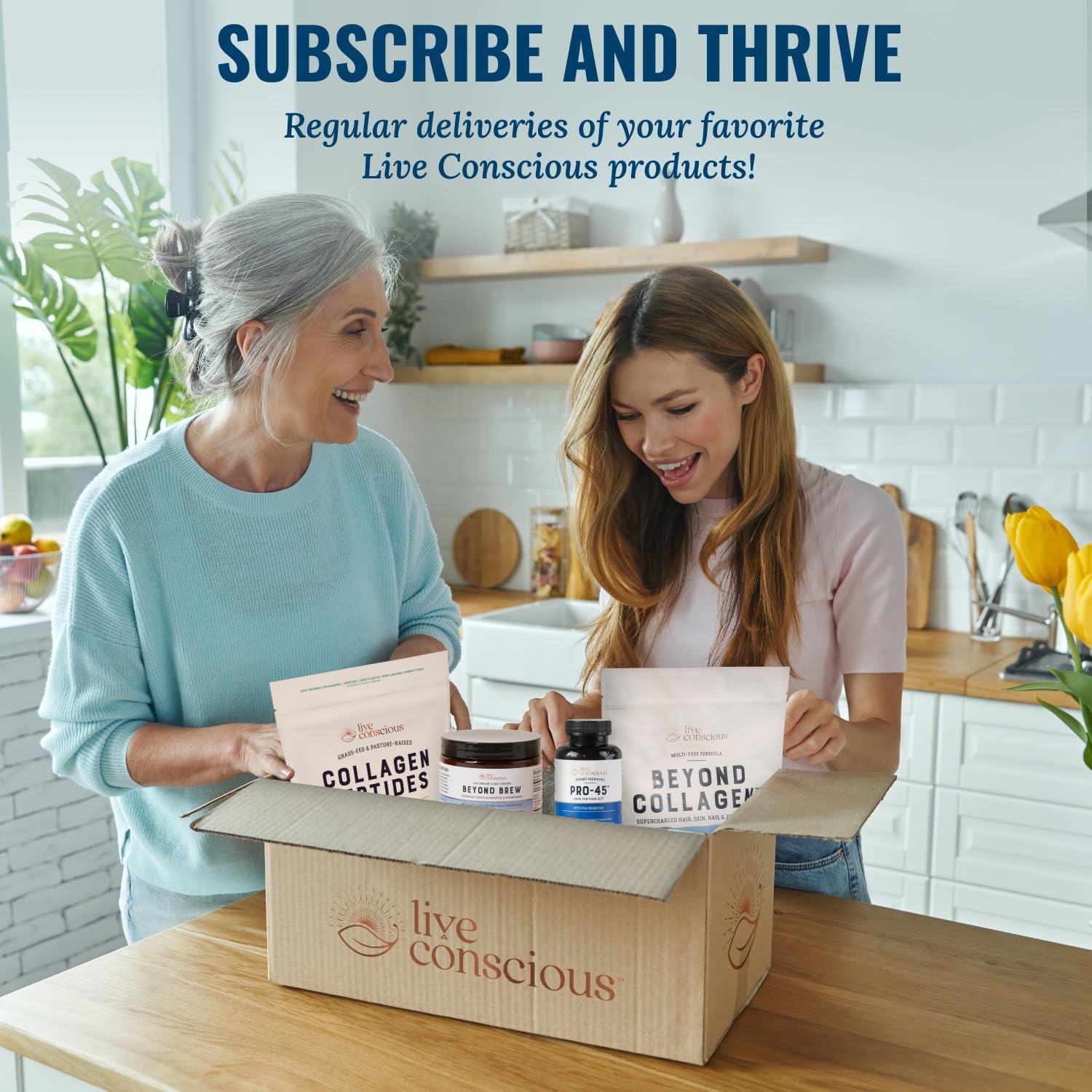 Live Conscious KrillWell, Joint, and Cognitive Support | Certified Sustainable Krill Oil 2X More Effective Than Fish Oil - (Pack of 2)
