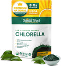 Sunlit Best Chlorella Powder Organic USDA, Green Algae Chlorella Powder, Broken Cell Wall Chlorellas, Raw Vegan Protein Chlorophyll - Non GMO, Gluten Free Superfood, Immune Support Supplement, 8 oz