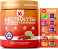 Keppi Electrolytes Powder – Raspberry Lemonade Flavor – No Sugar Hydration Supplement with Magnesium, Potassium, Sodium – 50 Servings – Keto, Vegan, Fasting-Friendly, Zero Calorie Electrolyte Drink
