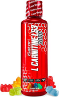 iSatori L-Carnitine LS3 3000, Triple-Blend Liquid L Carnitine Supplement, with Acetyl & Tartrate, Stimulant Free Energy, No Calories, Sugar or Gluten, Keto-Friendly, Gummy Bear Flavor (32 Servings)