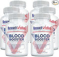 Research Verified Blood Booster - Blood Support - Hawthorn, Magnesium, Celery Seed Powder, BioPerine - 360 Capsules - 6 Month Supply