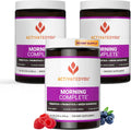 ACTIVATEDYOU Morning Complete Daily Wellness Greens Superfood Drink Mix for Gut Health w/Prebiotics, Probiotics, Antioxidants, Green Superfoods, 10 Billion CFUs (3 Pack, Mixed Berry)