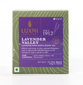 Luxmi Estates Lavender Valley Organic Lavender Tea (25 Tea Bags) Low Caffeine Tea Bags For Sleep, Relaxing, Calming, and Stress Relief, With Certified Organic Darjeeling Makaibari White Tea
