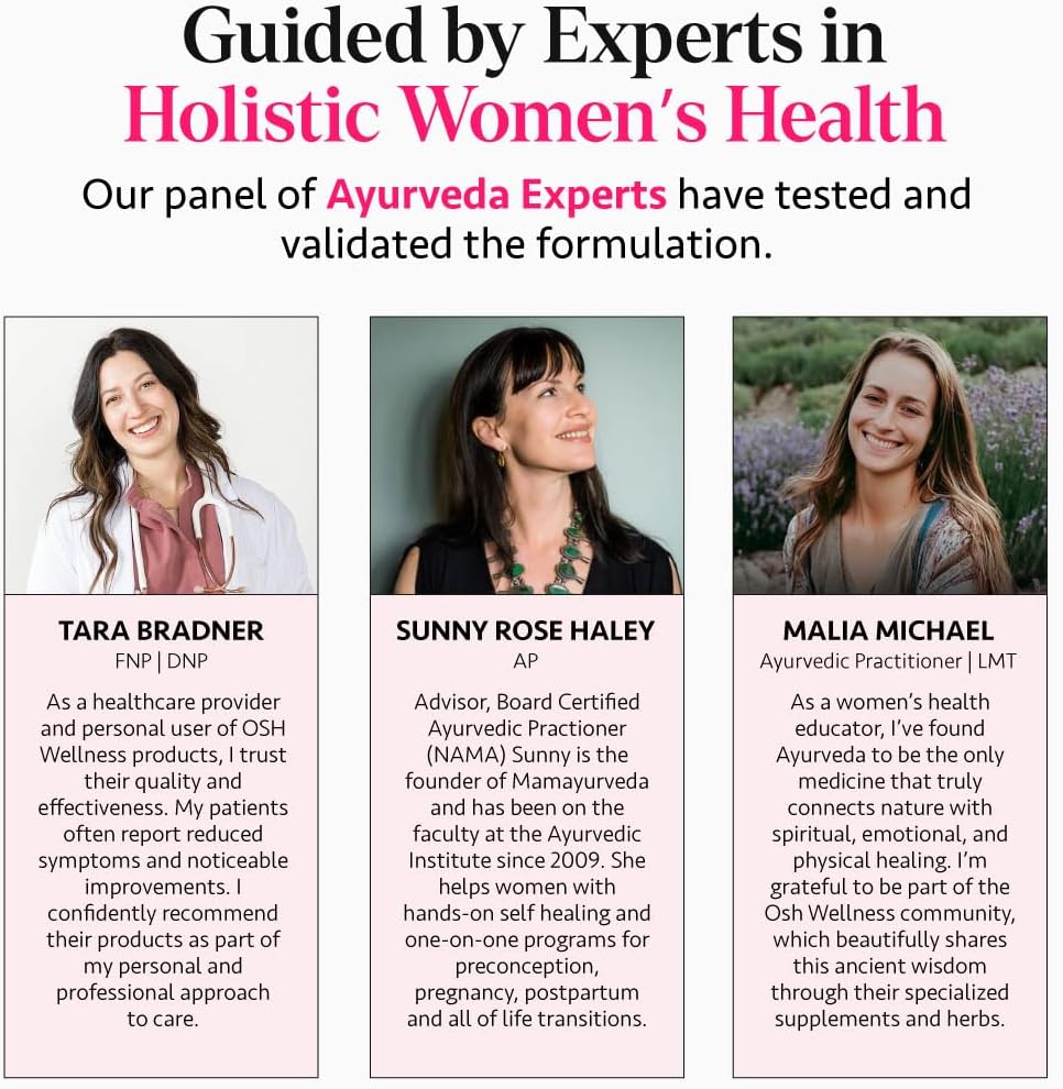 Ayurvedic Hormone Balance for Women | Cortisol Manager | Regulates Estrogen | Made in USA | Ashwagandha, Rhodiola, & Shatavari | Mood, Energy, & Sleep Support | Stress Relief | 60 Ct. - OSH Wellness