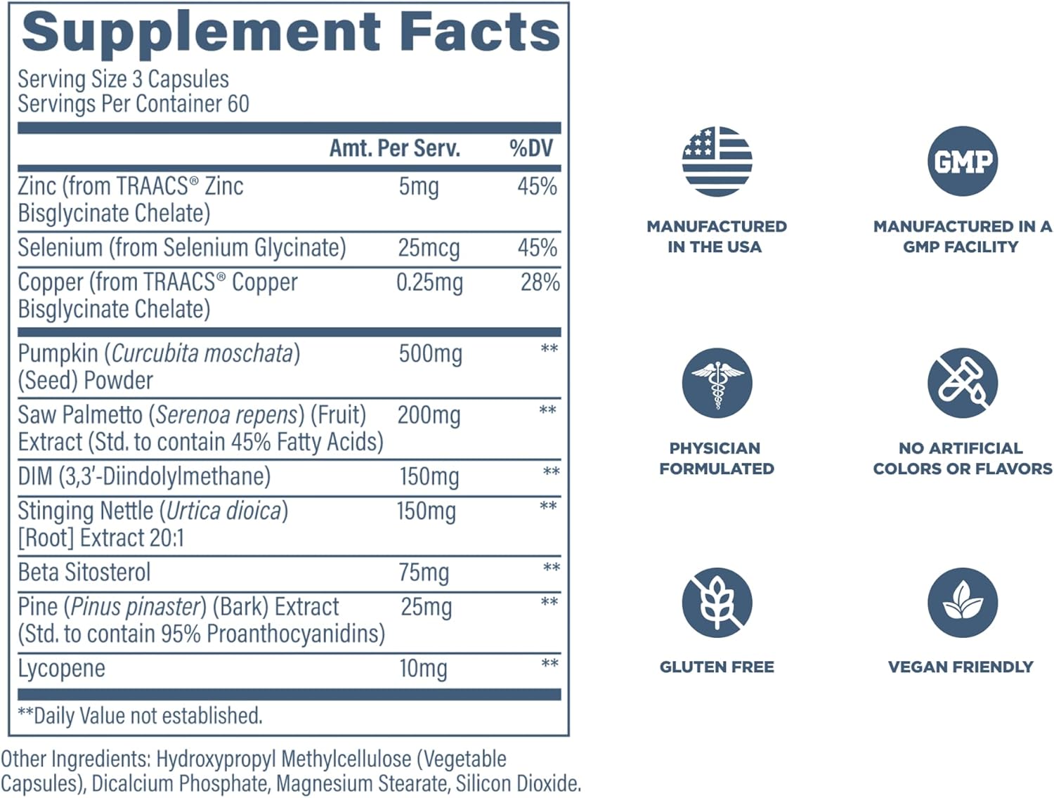 Revive MD Prostate Supplements for Men - Maintain Healthy Prostate-Specific Antigen (PSA) Levels, Estrogen Levels & Urinary Flow - Saw Palmetto & Beta Sitosterol for Prostate Health Support