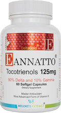 Eannatto Tocotrienols Vitamin E Supplements Tocopherol Free, Supports Immune Health, Non-GMO, Gluten Free & Antioxidant (125MG 60 Softgels)