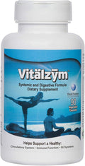 Digestive Enzymes for Gut Health | Proteolytic Systemic Multi Enzymes with Serrapeptase for Women and Men | Helps Increase Blood Flow and Maintain Digestive Health (90 Capsules)