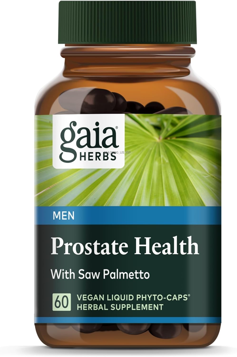 Gaia Herbs Prostate Health - Supports Prostate Health and Function for Men - with Saw Palmetto, Green Tea, Nettle Root, and White Sage - 60 Vegan Liquid Phyto-Capsules (20-Day Supply)