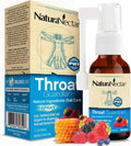 NaturaNectar - Bee Propolis Throat Spray - Unique Throat Relief and Wellness Agent - Brazilian Bee Propolis Throat Guardian Spray - Ethical Beekeeping - Honey Bee Berry Flavor (1-Pack, 1.06 Fl Oz.)