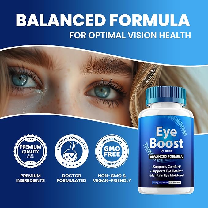 (3 Pack) Eye Boost – Advanced Supplement Formula for Daily Eye Health Support (180 Capsules)