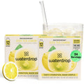 Waterdrop Hydration Cubes with Vitamin C, B Vitamins, and Electrolytes, Iced Tea Lemon Flavor, Flavored Water Enhancer Cubes for Still & Sparkling Water, Low Calorie, Sugar Free, Gluten Free, 24 Count